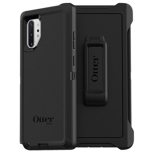 OtterBox Defender Shockproof Case & Belt Clip for Samsung Galaxy Note 10+ (Black)
